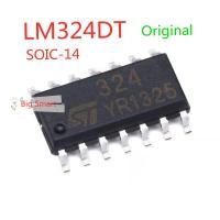 ราคา 10 pcs Original SMD LM324DT SOIC-14 ชิป LM324 เครื่องขยายเสียงการทํางานสี่ทางชิป IC 324 (28661636506)