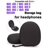 ราคา สําหรับ Bose QC 45 QC 45II QC SC QC SE QC35 QC35II QC25 แบบพกพาชุดหูฟังกระเป๋าเดินทางกันกระแทก Hard Shell กระเป๋า (44815007507)