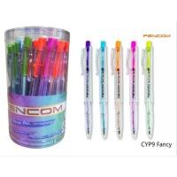 ราคา ปากกาหมึกน้ำมัน Pencom แบบกด รุ่นCYP9 หมึกสีน้ำเงิน (10ด้าม, 25ด้าม, 50ด้าม) (20410270765)