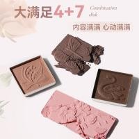ราคา | บลัชลากลาส | No NOVO5967 Vast Nebula Eyeshadow Palette Pearlescent Matte Brightening Highlighting Contouring Blush Integrated Comprehensive Palette ราคาถูก♜ (50814909023)
