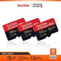 ราคา SanDisk Extreme PRO 128GB/256GB/512GB/1TB MicroSDXC MicroSD Card 200MB/S C10 Memory Card With Adapte sd card (53005613343)
