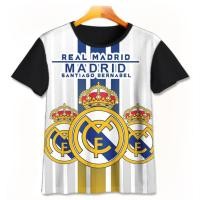 ราคา เรอัล มาดริด เรอัล มาดริด คลับ ฟุตบอล สโมสร เสื้อยืด-6-ออกแบบวว ชายหญิงเสื้อยืดอายุ 1 - 12 ปี 3ง ภาพยนตร์สโมสรฟุตบอล | ผักกระเฉด (55514941127)