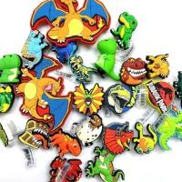 ราคา ชุด 6 ชิ้น DINOSAUR CHARMS ชุดเครื่องราง 6 ตัวติดรองเท้าแตะ Crocs จิ๊บบิทซ์ ติดรองเท้าแตะ Crocs สินค้าของแท้ 6 ตัว พร้อมแสตมป์ไดโนเสาร์ (51856048840)