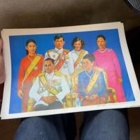 ราคา รูปพระบรมฉายาลักษณ์กระดาษหนังไก่เก่ามาก (47656974281)