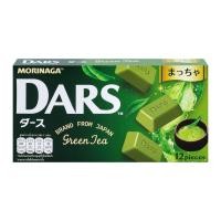 ราคา [สินค้าส่งด่วน] โมรินากะ ดาร์ส ช็อกโกแลตนม รสชาเขียว 42 ก. (54863261735)
