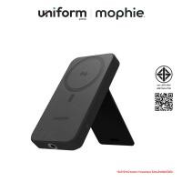 ราคา แบตเตอรี่สำรอง Mophie-UNV Battery Snap+ powerstation stand-10K-FG-Black-INT Power Banks (27224107188)