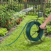 ราคา STWEEKAM ม้วนท่อน้ําด้วยตนเอง, ฐานมั่นคง Tangle-Clear Fire Hose Reel, ทั่วไปพลเรือนได้อย่างง่ายดายกลิ้งทนทานทนต่อการสึกหรอประหยัดแรงงาน Crank อุปกรณ์ฟาร์มดับเพลิง (41432210019)
