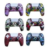 ราคา ยางซิลิโคนป้องกันผิวสําหรับ Sony PlayStation Dualshock 5 PS5 Controller กรณี Thumb Stick Grip Cap สําหรับ DualSense 5 (51862413355)