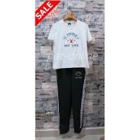 ราคา New fashion CC OO ฟรีไซส์ S-XL ชุด set เสื้อยืด+กางเกง (6517246240)