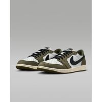 ราคา Nike Air Jordan 1 Retro Low ‘Medium Olive and Summit White’ (44858295051)