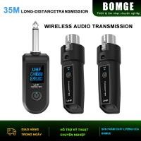 ราคา BOMGE WTU03B UHF XLR อะแดปเตอร์ระบบไมโครโฟนไร้สายเครื่องส่งสัญญาณสําหรับไมโครโฟนแบบไดนามิกกีตาร์ผสมระบบ PA (50514756215)