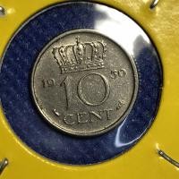 ราคา เหรียญรหัส14333 เหรียญเก่า 1950 Netherlands 10Cents ของแท้ เหรียญสะสม เหรียญต่างประเทศ หายาก (3218377332)