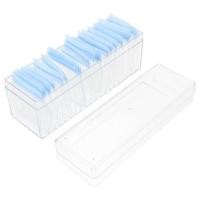 ราคา C 1Set Clear Acrylic Jewelry Storage Box With PVC Self-Seag S For Earrings Rings Necklaces Portable (48960799192)
