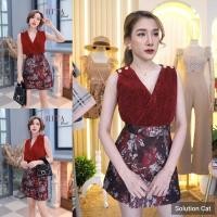 ราคา จั้มสั้นผ้าทอแสนสวย งานตามหา งานป้าย Rita brand (12890958362)