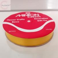 ราคา ริบบิ้นของขวัญ / ริบบิ้นที่ระลึก / ริบบิ้นญี่ปุ่น / ริบบิ้นพลาสติกของขวัญธรรมดาขนาด สี 3/4" - สีเหลือง (57463007838)