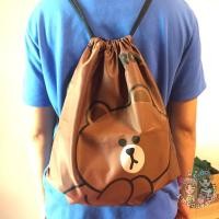 ราคา กระเป๋าหูรูดหมีบราวน์ BROWN (5049005406)