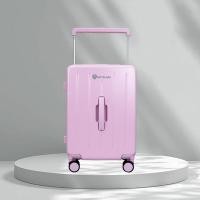 ราคา WETZLARS กระเป๋าเดินทางแบบด้านจับยาว ขนาด 20 นิ้ว รุ่น Amber-02 ขนาด 23.50x36.50x50 ซม. สีชมพูคอตตอน (42179895126)
