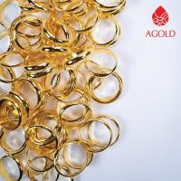 ราคา AGOLD แหวนทอง เกลี้ยง 1 กรัม ทองคำแท้ 96.5 (1711820619)