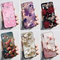 ราคา สําหรับ Asus X00QD ZenFone 5 ZE620KL/Asus Z01RD ZenFone 5Z ZS620KL กรณีแฟชั่นผีเสื้อดอกไม้ซิลิโคนอ่อนนุ่มสีดํา Jelly เคสโทรศัพท์ (55706896887)