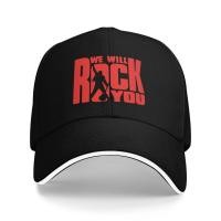 ราคา Queen We Will Rock You Glam Rock Hipster พิมพ์หมวกเบสบอลตลก (56012781716)