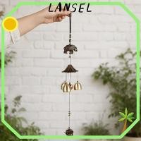 ราคา แลนเซล1 โลหะช้างลมตีระฆัง,โลหะทองแขวนระฆังเครื่องประดับ,ของขวัญเพื่อนทางเลือก17.7ในช้างตกแต่งเสียงเครื่องประดับตกแต่งหน้าต่าง (46561970729)