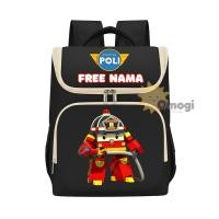 ราคา ROY ROBOCAR POLI กระเป๋าเป้สะพายหลังเด็กกระเป๋าเป้สะพายหลังโรงเรียนอนุบาล/โรงเรียนประถมศึกษากระเป๋าเป้สะพายหลังเด็กชื่อฟรี (48914912503)