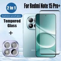 ราคา ฟิล์ม Redmi Note 15 Pro Plus 2 in 1 HD ป้องกันหน้าจอ สำหรับ กระจกนิรภัยสําหรับ สำหรับ Xiaomi Redmi Note 14 13 Pro Pro+ 4G 5G Anti-impact Glass ฟิล์ม กันรอยหน้าจอ สำหรับ ฟิล์มกระจก & ฟิล์มกล้อง (257468