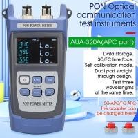 ราคา AUA-320APC UPC แบบพกพาไฟเบอร์ออปติก PON Power Meter FTTX/ONT/OLT 1310/1490/1550nm OPM FTTH (54363087895)