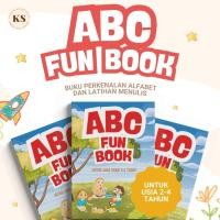 ราคา ABC FUN BOOK ตัวอักษรแนะนํา BOOK & การเขียนฝึกก่อนวัยเรียนอนุบาลอายุ 2-4 ปี (29290097753)