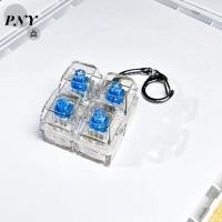 ราคา [PNY] พวงกุญแจคีย์บอร์ดพร้อมกุญแจกล 1 ปุ่มกดได้ LED Lightpact Desk Toy อุปกรณ์เสริมสํานักงานน่ารัก VN (52365194997)