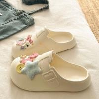 ราคา Outing Commuter All-Match Slip-On Birkenstock Hole รองเท้าผู้หญิง EVA Baotou รองเท้าแตะรองเท้าแตะ bhgy7019 (49414741507)