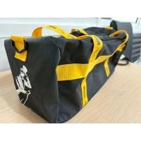ราคา Johnnie Walker Water Resistant Duffel - Black/Yellow - Used - Good Condition (43720916835)