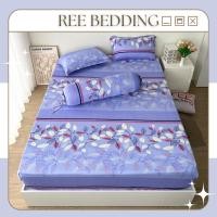 ราคา ชุดผ้าปูที่นอนยางยืดเย็น 4 ชิ้น R309 พิมพ์ 3D REE bed ผ้าปูที่นอนที่นอนทุกขนาด (43213530883)