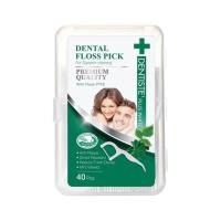 ราคา [สินค้าส่งด่วน] เดนทิสเต้ เดนทัลฟลอสพิค 40 ชิ้น DENTISTE DENTAL FLOSS PICK 40 PCS. (53712464480)
