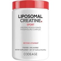 ราคา Codeage Liposomal Creatine Powder 5000mg Monohydrate Unpoured 90 SRV | Liposomal micronized cรีเอทีนโมโนไฮเดรต 5 กรัม ต่อเสิร์ฟไม่ปรุงแต่ง พ.ศ.สามเดือน ที่ไม่ใช่จีเอ็มโอ (44565146170)