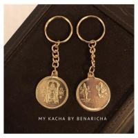 ราคา พวงกุญแจเหรียญพระนารายณ์บาลาจี พระพิฆเนศ พระแม่ลัก (2863136641)