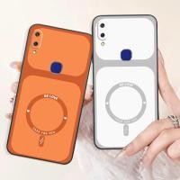 ราคา เคส Vivo Y53 2017 - Y55 2015 - Y51 2017 พิมพ์ลายวงกลมสีพื้นฐานสวยงาม (53761078523)