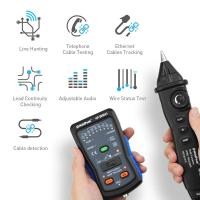 ราคา เครื่องทดสอบสายเคเบิลอเนกประสงค์ Cable Finder Tone Generator Probe Kit Wire Tracker Toner Ethernet LAN เครือข่าย CableTester HP-5900A (45363112392)
