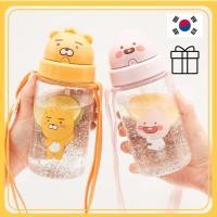 ราคา Kakao Friends Straw Water Bottle 350ml Kids Cute Character Bottle Korea DAISO (56556120202)