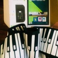 ราคา เปียโนพับได้ 88 คีย์ Silicon Flexible Roll Up Piano 88 keys (777906581)