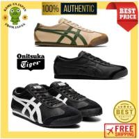 ราคา ส่งตรงจากญี่ปุ่น | Onitsuka Tiger MEXICO 66 รองเท้าผ้าใบคลาสสิก Unisex สีดำ/ขาว ของแท้ (47754852181)