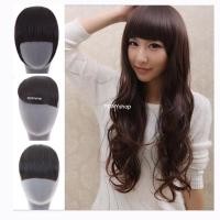 ราคา (สั่ง3ชิ้นขึ้นไป45บาท)แฮร์พีช หน้าม้า รุ่นหนา หน้าม้าตรง ม้ามีจอน ม้าปัดข้าง สไตล์เกาหลี (7652906289)