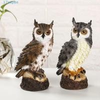 ราคา EXPEN รูปปั้นนกฮูก, Anti-bird กันน้ํานกฮูกตุ๊กตา, หุ่นไล่กานกน่ารักเรซิ่น Handmade สวนนกฮูกตกแต่งตกแต่งบ้าน (46764697101)