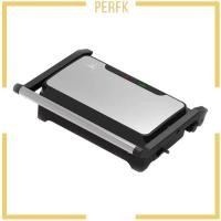 ราคา [Perfk] Electric Panini Press Sandwich Press 750W Compact ทําความสะอาดง่าย Panini Maker เครื่องทําอาหารเช้าสําหรับขนมชีสแซนวิช (53613030831)