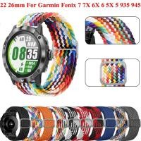 ราคา สายนาฬิกาข้อมือไนล่อน 22 26 มม. สําหรับ Garmin Fenix 7 7X 6 6X Pro 5 5X Plus 3HR 935 945 S60 S62 (14996990909)