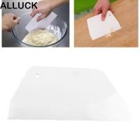 ราคา ALLUCK ที่ขูดแป้ง, เครื่องตัดแป้ง PP แบบไม่สัมผัสอาหาร, ขนาดใหญ่ 8x5 นิ้วยืดหยุ่นล้างง่ายแขวนหลุมมีดโกนเค้กพิซซ่าขนมปังขนมทํา (46365239511)