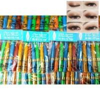 ราคา ดินสอเขียนตา (ครบ6แท่ง) เขียนตาแขก Domino Eye Stick สีชัด (498485236)