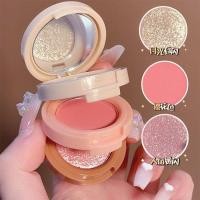 ราคา บลัช บลัชออน 4u2 Little Red Book ขายดี Highlighter Blush อายแชโดว์ All-in-One Plate Cowboy Multi-Purpose Orange Blush Rouge Br (48364156984)