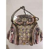 ราคา Accessorizeกระเป๋าสะพายคาด งานปักนกฮูก สวยมาก (7865300710)