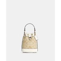 ราคา #COACH Dempsey Drawstring Bucket 15 In Signature Canvas #C5121 งานแท้% งานหิ้วจาก Shop & Outlet USA (12745203653)